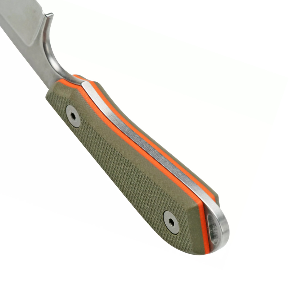 White River M1 Backpacker Pro WRM1-TGO Green/Orange G10, Kydex 4
