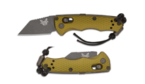 Benchmade 2950BK-2 Partial Auto Immunity CPM-M4 Flat Woodland Green