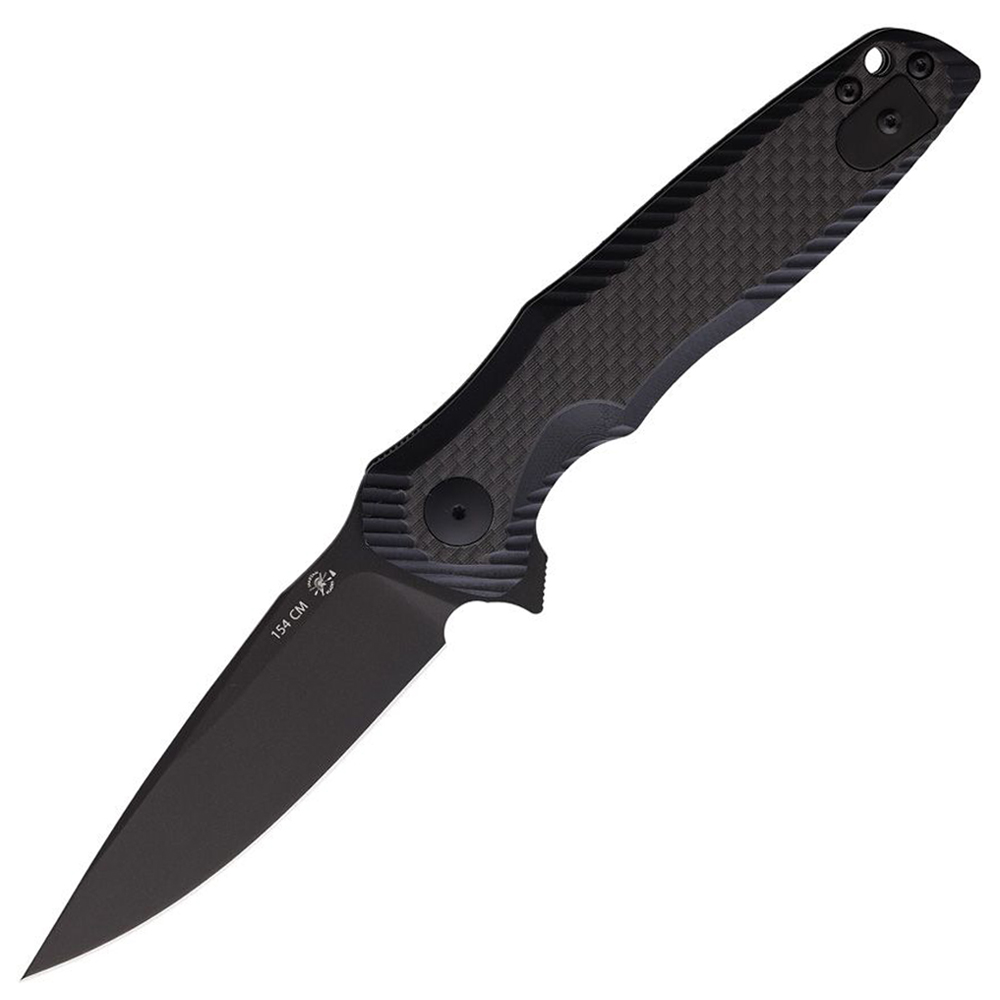 Spartan Blades Field Grade POROS 154CM Black CF SFBL11CF 1