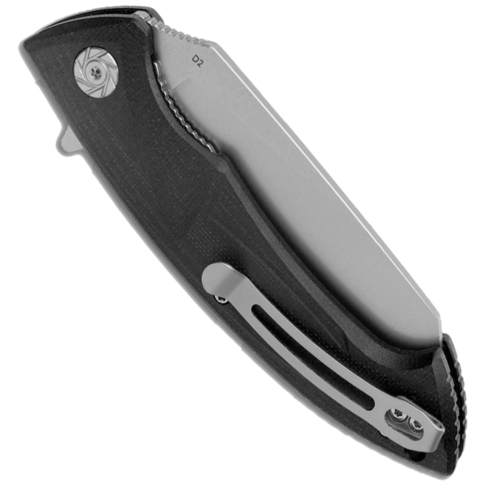 Kubey Anteater Nest Liner Lock Knife Black 3