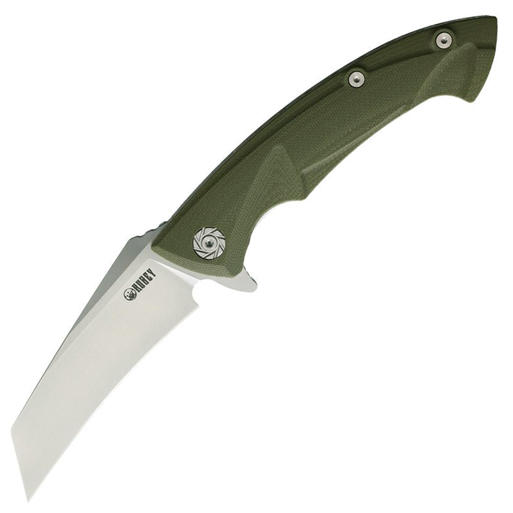 Kubey Anteater Nest Liner Lock Knife Green 1