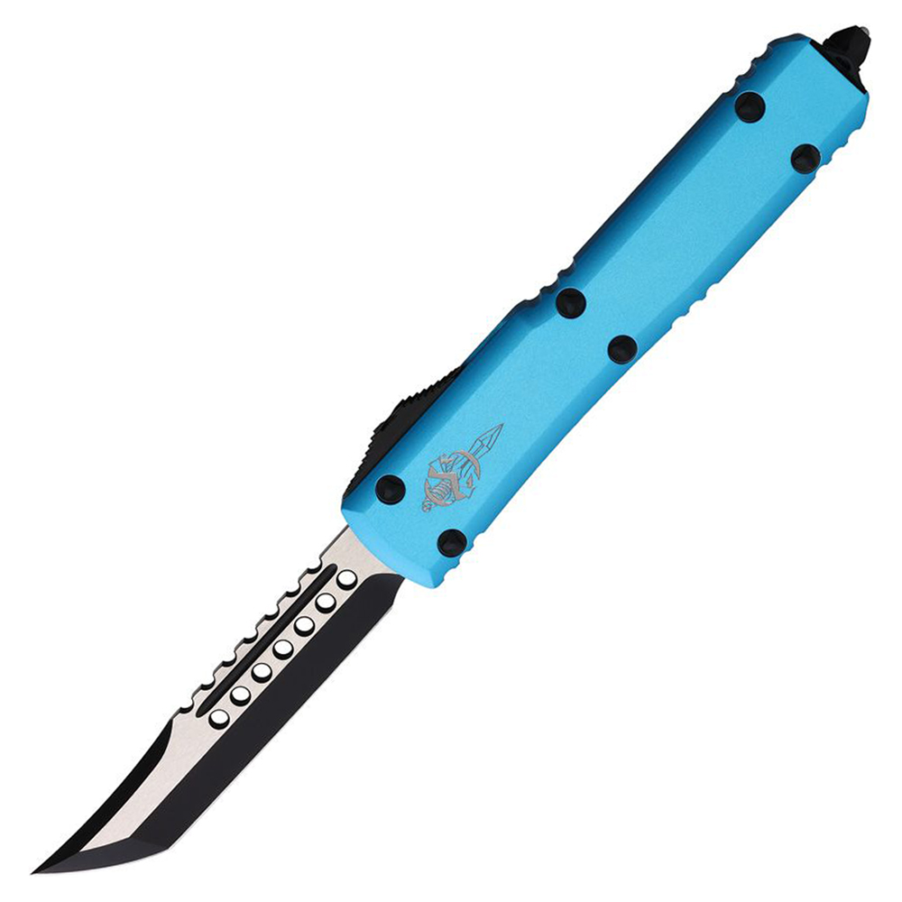 Microtech Ultratech Hellhound OTF Teal Alum 1191TQS 1