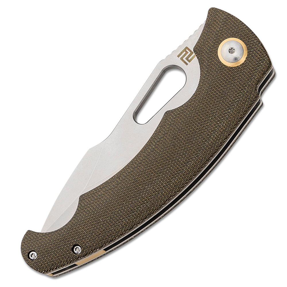 Artisan Xcellerator AR-RPM9 OD Green Micarta 1860P-ODG 3