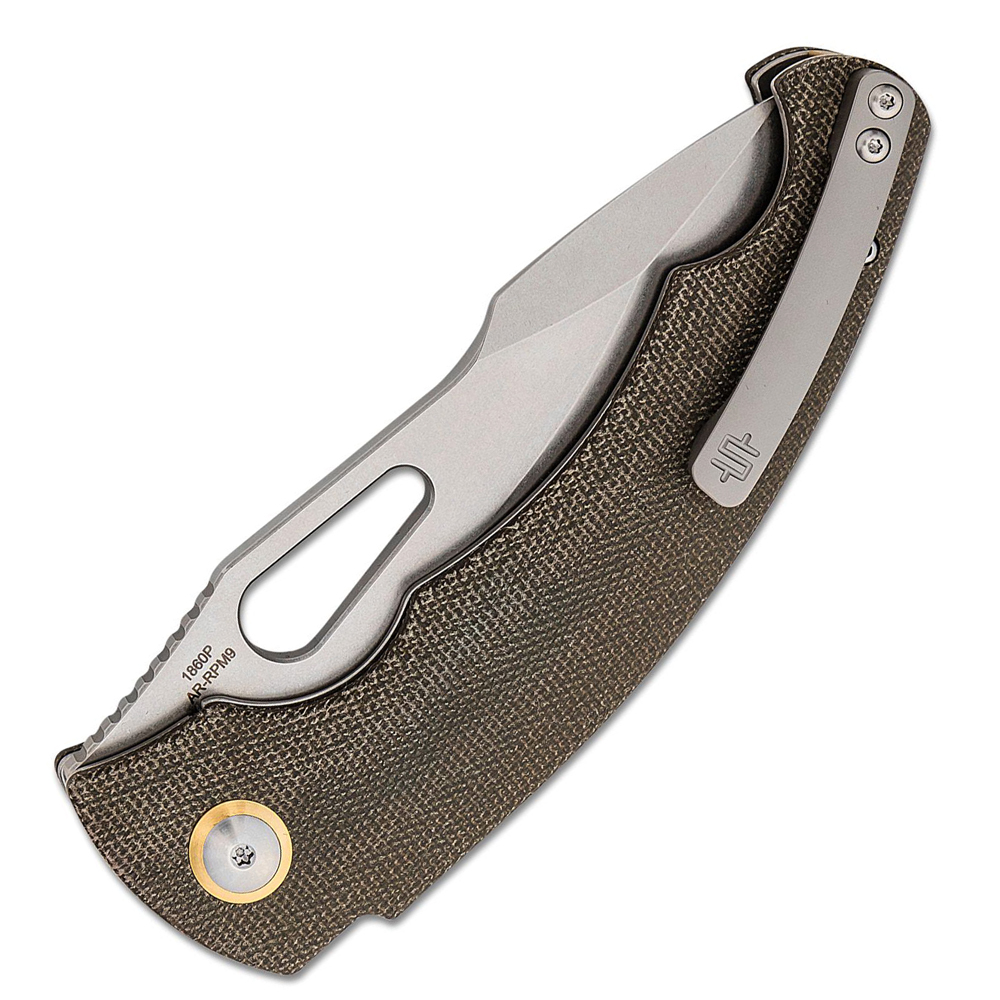 Artisan Xcellerator AR-RPM9 OD Green Micarta 1860P-ODG 4