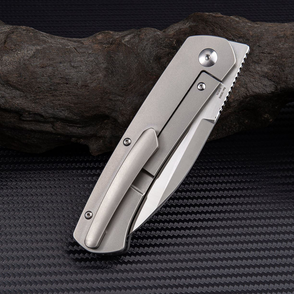 Artisan Centauri Front Flipper CF/Titanium S35VN 1839G-MCF 6