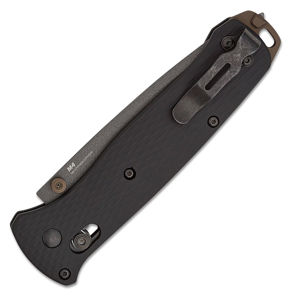 Benchmade Bailout 537SGY-03 CPM-M4 Combo Black Aluminium 4