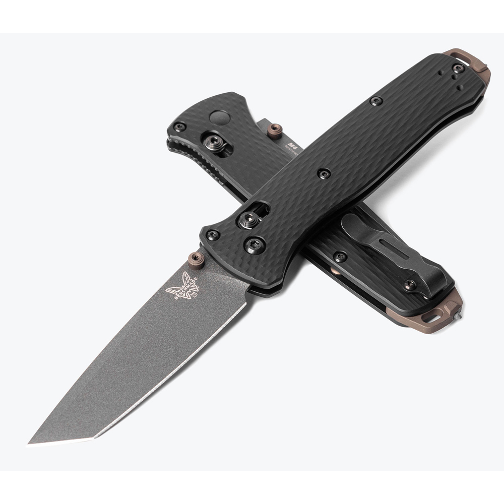 Benchmade Bailout 537GY-03 CPM-M4 Tanto Plain Black Aluminium 6