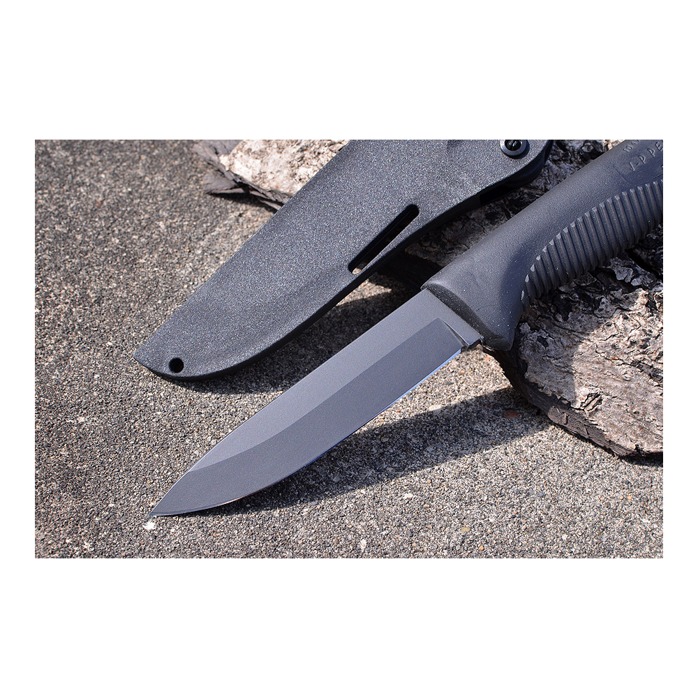 Peltonen M07 Ranger Puukko Black Cerakote FJP125 Composite Black Sheath 3