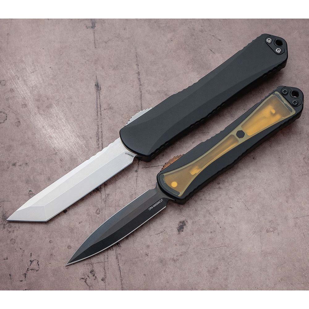 Heretic Manticore X OTF CPM-MagnaCut Black DLC Double Edge Dagger H032-6A-ULTEM 5