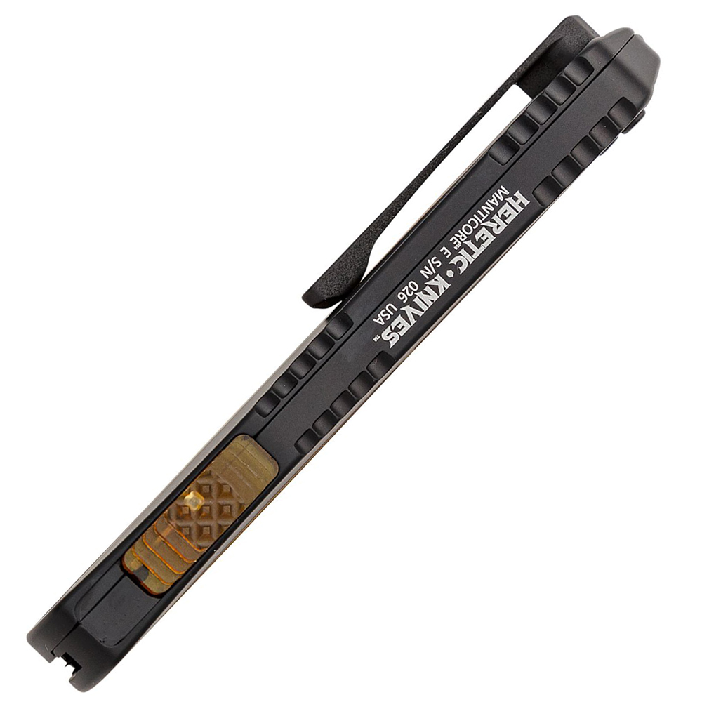 Heretic Manticore E OTF CPM-MagnaCut Black DLC Double Edge Dagger H028-6A-ULTEM 5