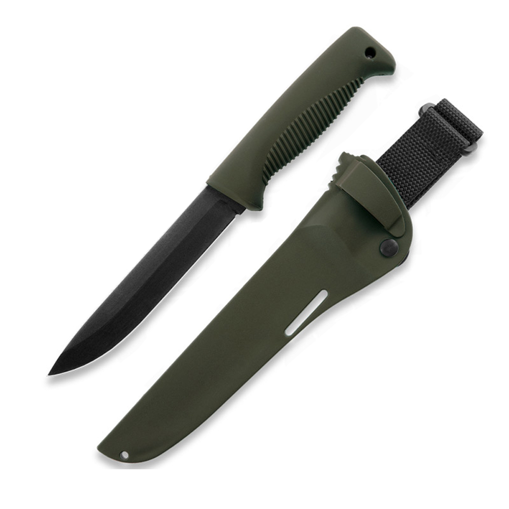 Peltonen M95 Ranger Puukko Black Cerakote FJP061 Composite OD Green Sheath 2