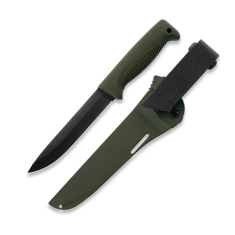 Peltonen M95 Ranger Puukko Black Cerakote FJP061 Composite OD Green Sheath 3