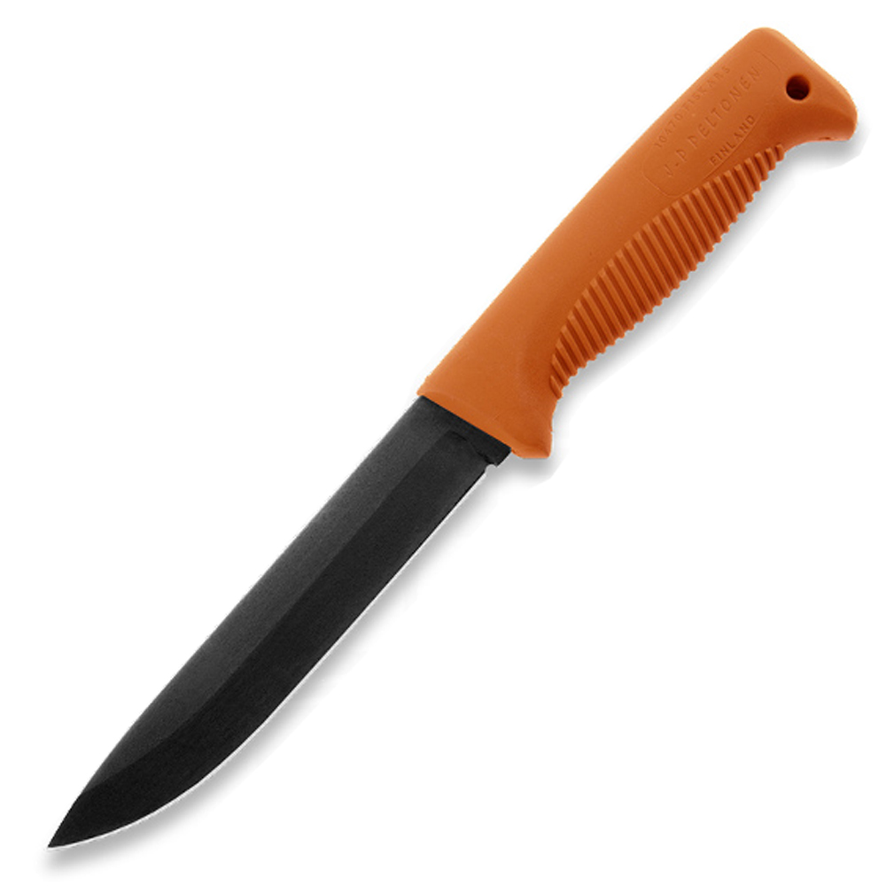 Peltonen M95 Ranger Puukko Black Cerakote FJP140 Composite Orange Sheath 1