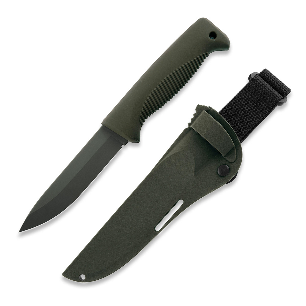 Peltonen M07 Ranger Puukko Cerakote OD Green FJP141 Composite OD Green Sheath 2