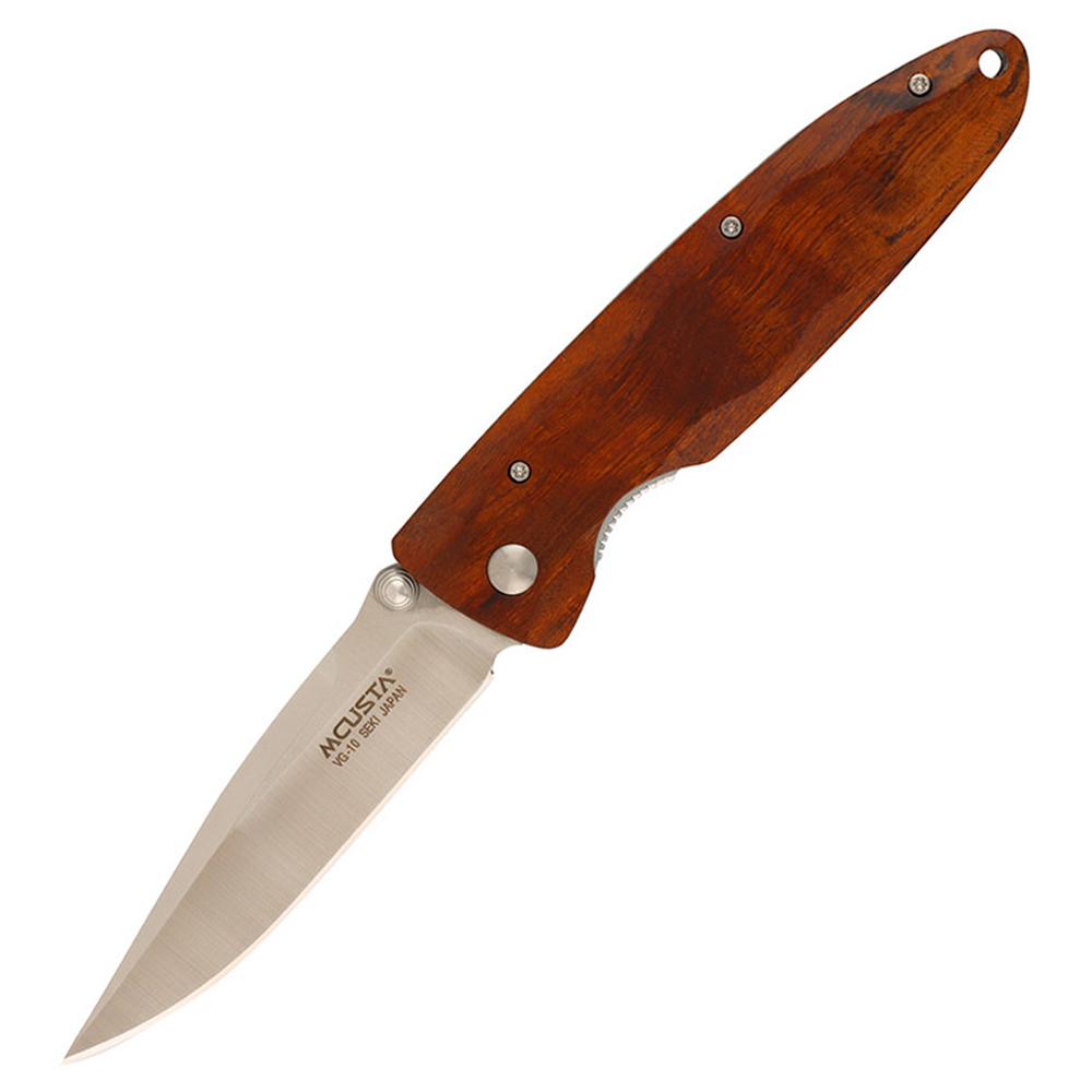Mcusta MC-18V Classic Wave VG-10 Blade Ironwood  1