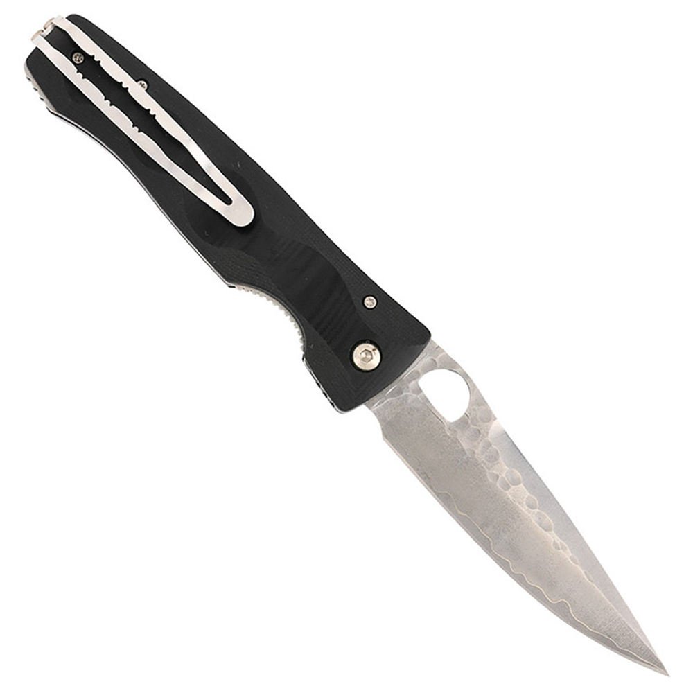 Mcusta MC-121G Elite SPG2 San Mai Blade Black Micarta  2