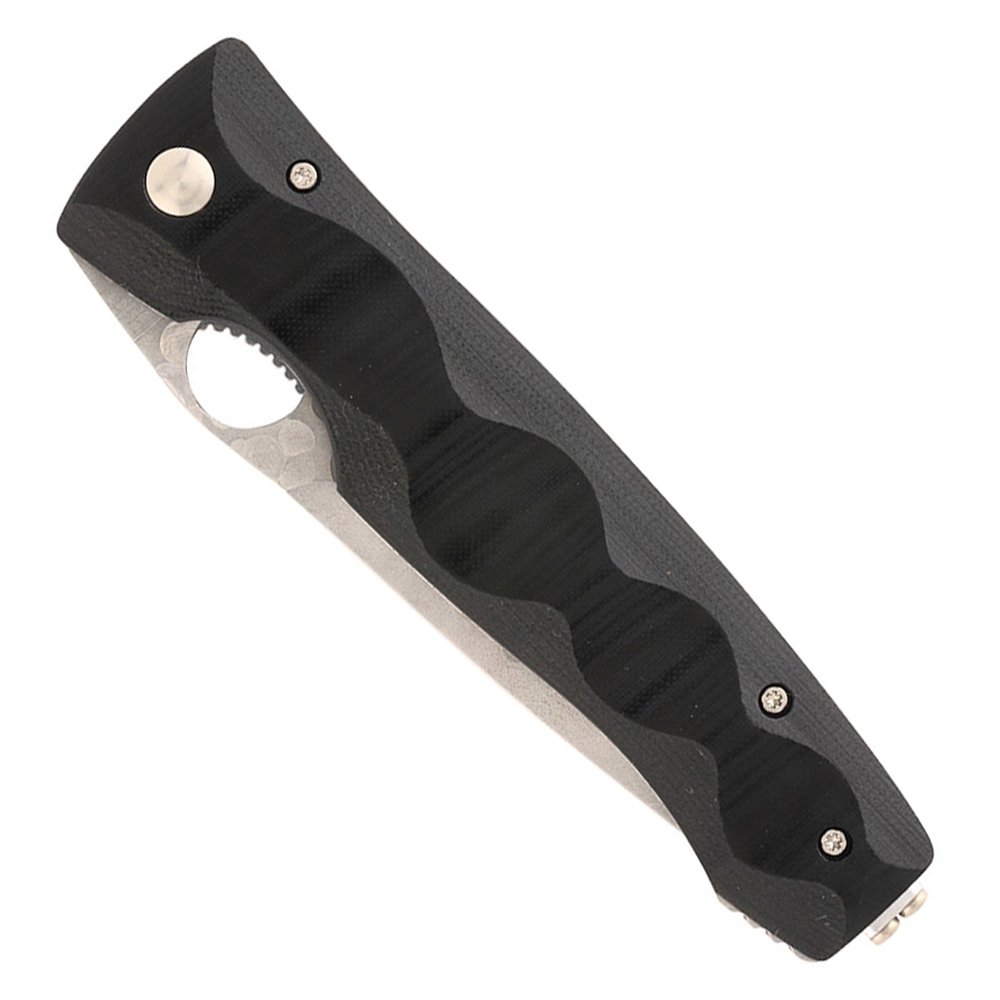 Mcusta MC-121G Elite SPG2 San Mai Blade Black Micarta  3