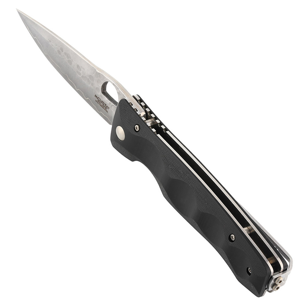 Mcusta MC-121G Elite SPG2 San Mai Blade Black Micarta  5