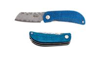 Mcusta MC-212D Petit VG-10 Core Damascus Blue/Black Micarta
