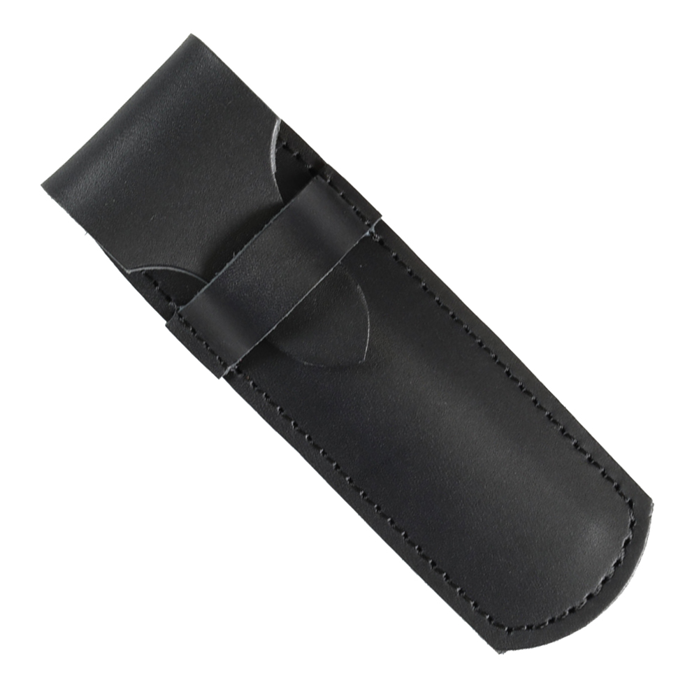 Mcusta MC-221B The Executive VG-10 Core Damascus Blue Micarta Personal Folding Steak Knife 5