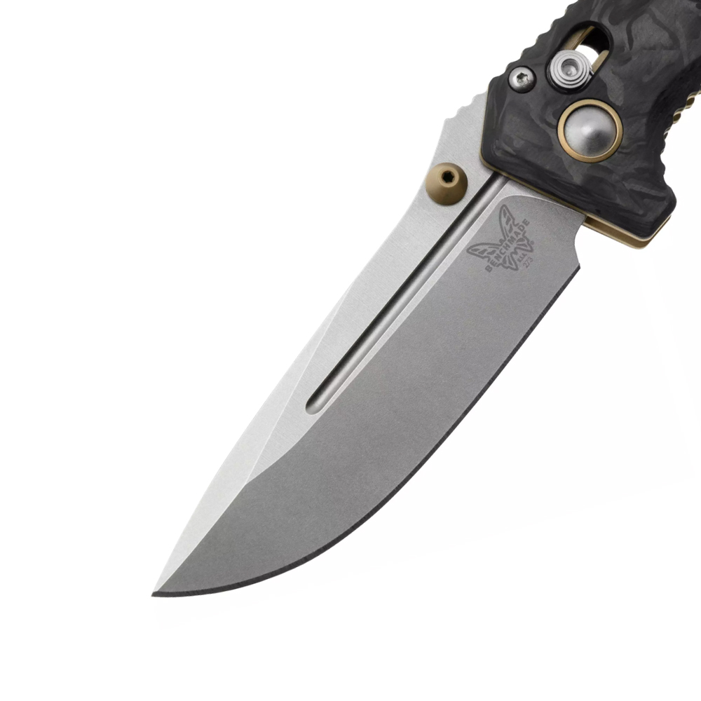 Benchmade 273-03 MINI ADAMAS CPM-MagnaCut Marbled Carbon Fiber 3