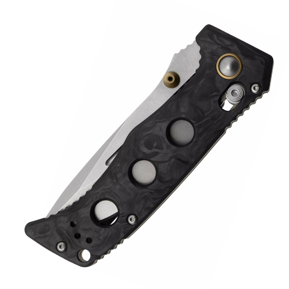 Benchmade 273-03 MINI ADAMAS CPM-MagnaCut Marbled Carbon Fiber 6