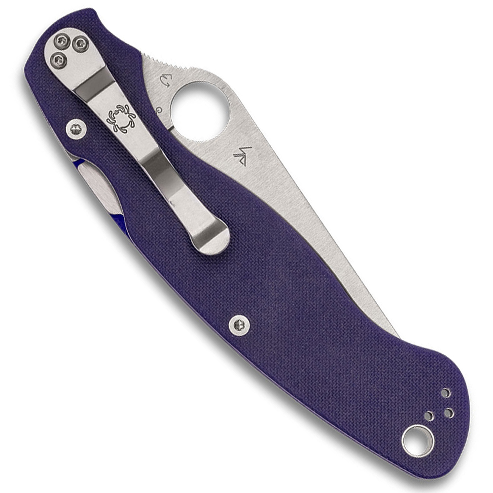 Spyderco Military 2 Compression Lock Dark Blue S110V C36GPDBL2 3