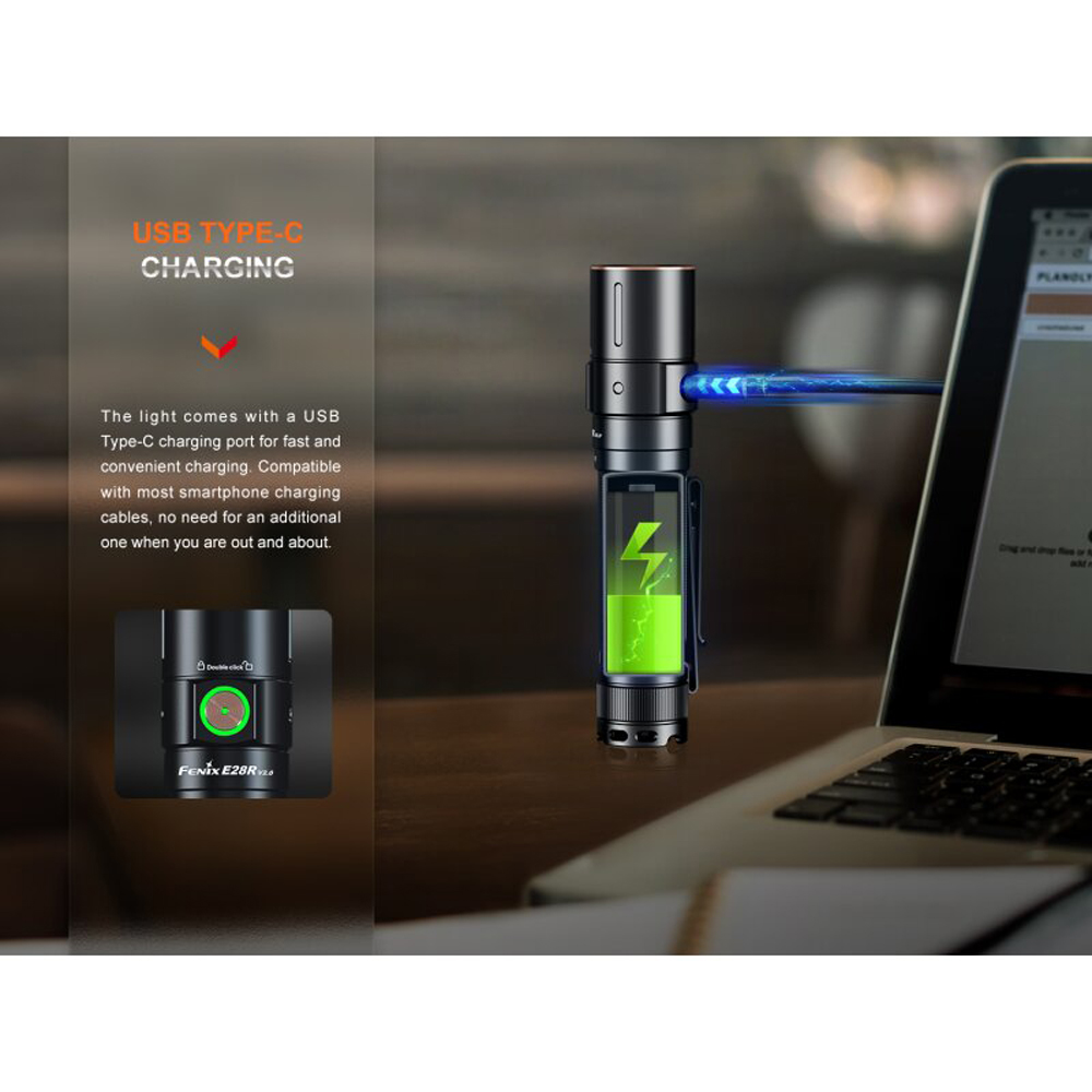 Фенер Fenix ​​​​E28R V2.0 9