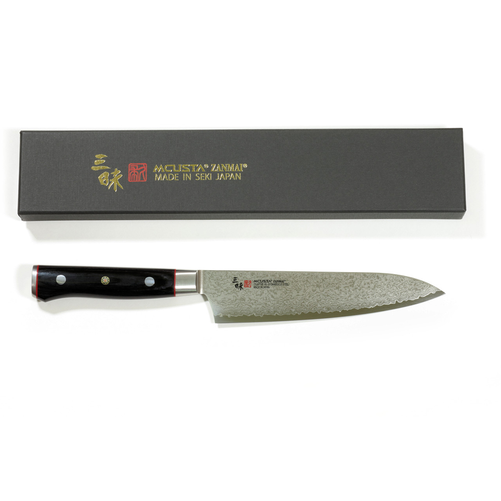 Mcusta Zanmai Classic Pro HFB-8004D Gyuto VG-10 Core Damascus Chef Knife 4