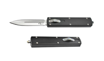 Golgoth G12DT Automatic OTF D2 Dagger Blade Aluminum Handle