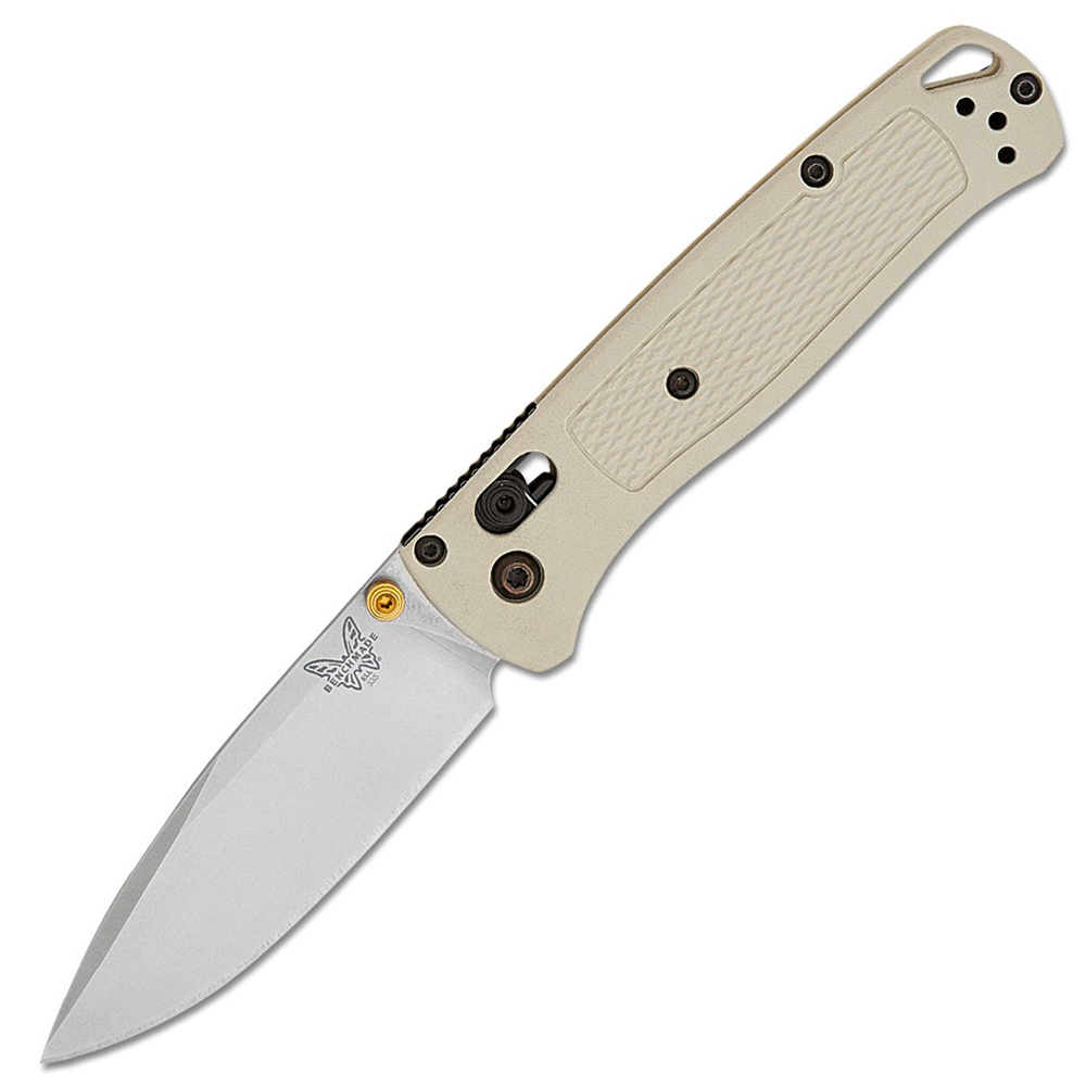 Benchmade 535-12 Bugout S30V Tan Grivory Handles 1