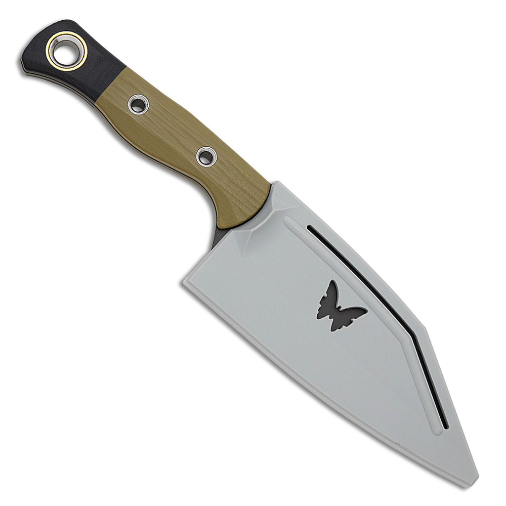 Benchmade 4010BK-01 Station Knife CPM-154 OD Green G10  4