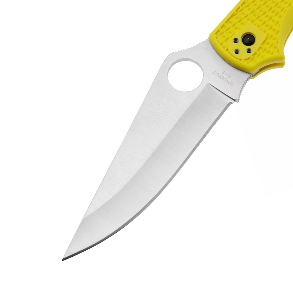 Spyderco C258PYL Stretch 2 XL Salt Yellow FRN H2 3