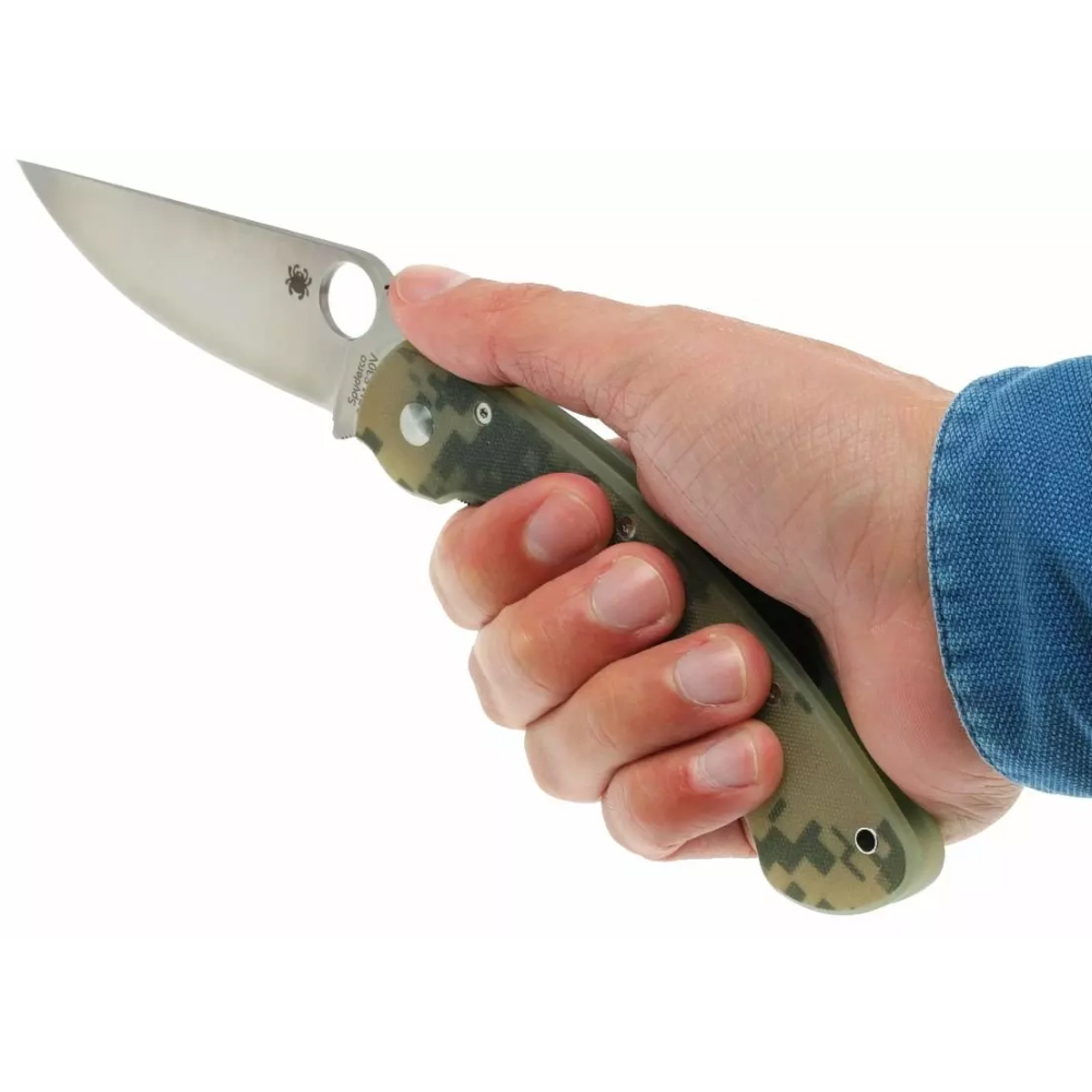 Spyderco C36GPCMO Military Camo G-10  6