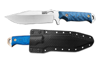 Dawson Marauder MagnaCut Satin Blue/Black G-10
