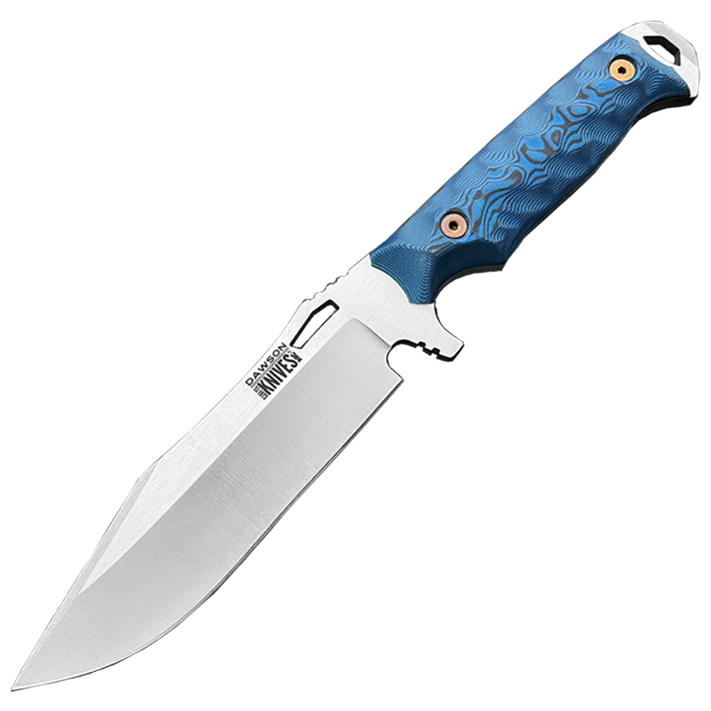 Dawson Marauder MagnaCut Satin Blue/Black G-10 1