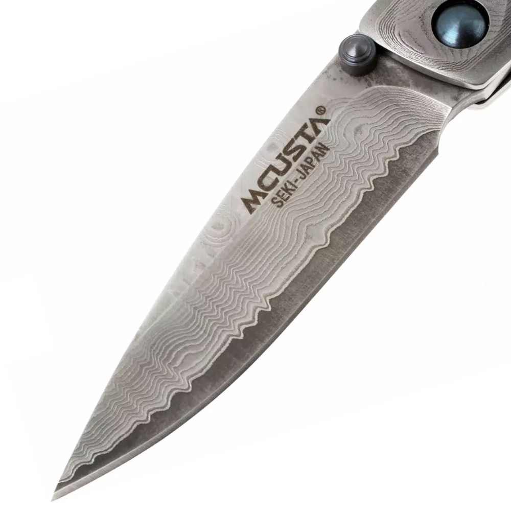 Mcusta MC-34D Shinra Tsuchi VG-10 Core Damascus Blade Damascus Handle 2