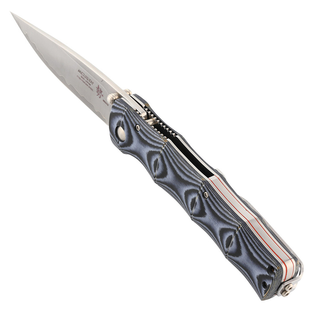 Mcusta MC-201G Shinra Maxima Minagi SPG2 San Mai Blue Micarta 5