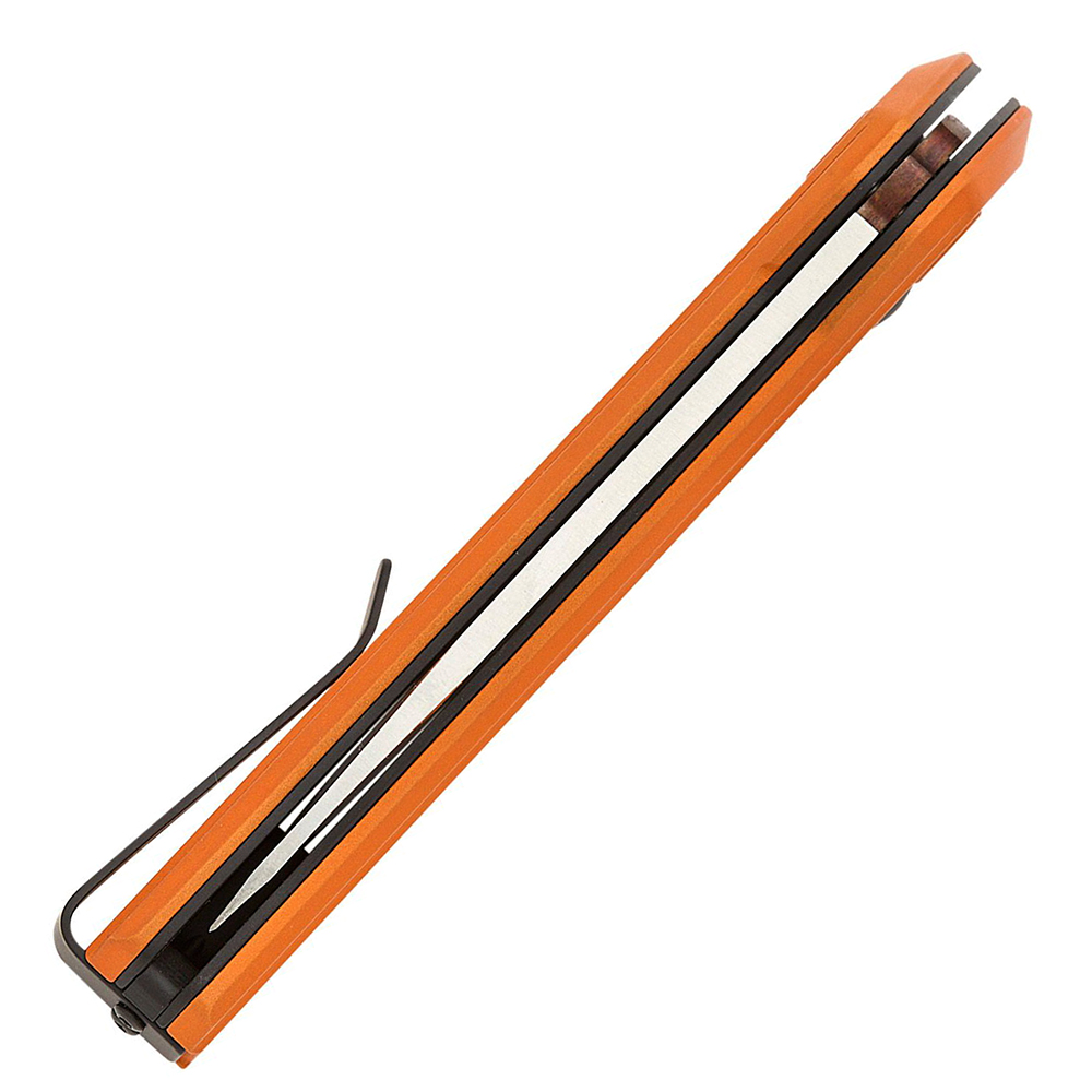 Buck 838 Deploy AUTO Button Lock 154CM Orange Aluminum 5