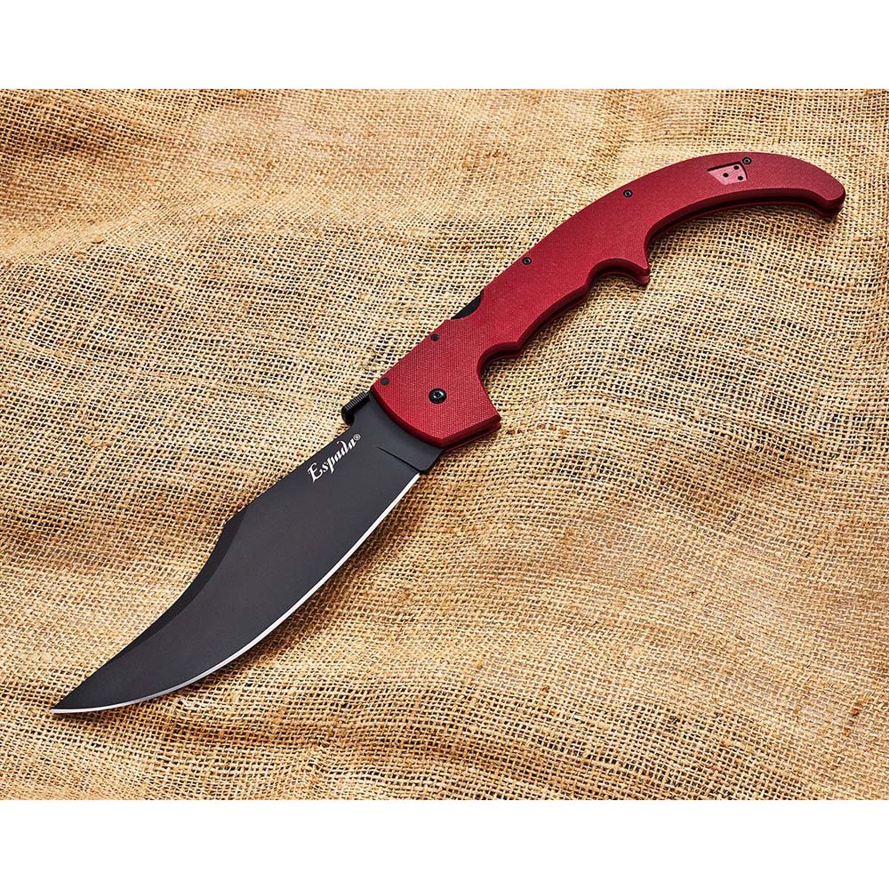 Cold Steel 62MGCRRBK XL Espada Red AUS-10A 5