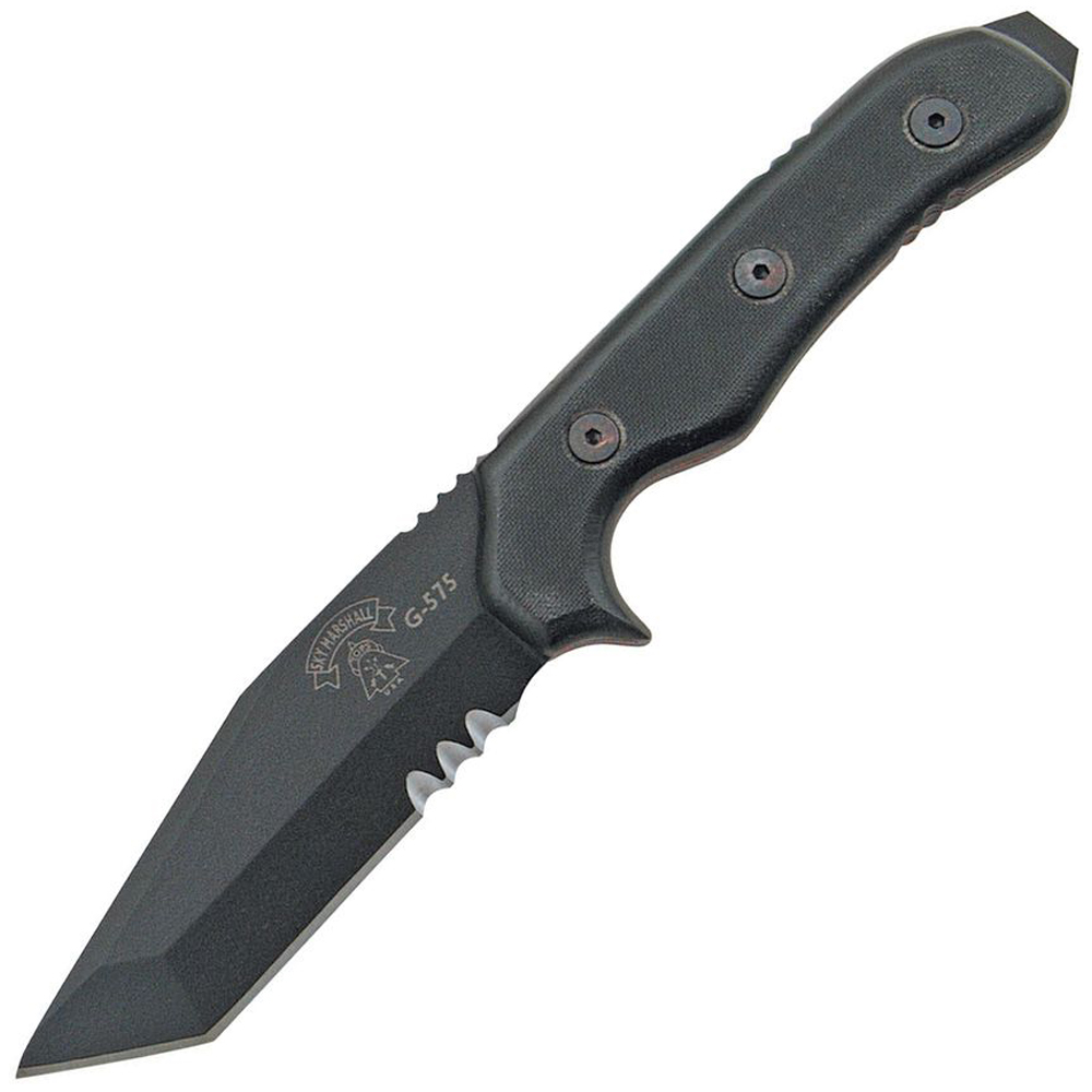 TOPS Sky Marshall Black Tanto Combo Blade SKY01 1