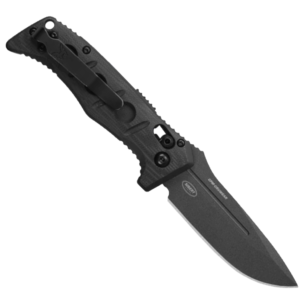Benchmade 2730GY-1 Sibert Mini Auto Adamas CPM-CruWear Tungsten Gray Cerakote Black G10 3