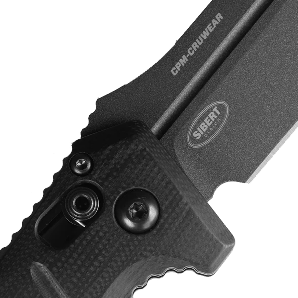 Benchmade 2730GY-1 Sibert Mini Auto Adamas CPM-CruWear Tungsten Gray Cerakote Black G10 4
