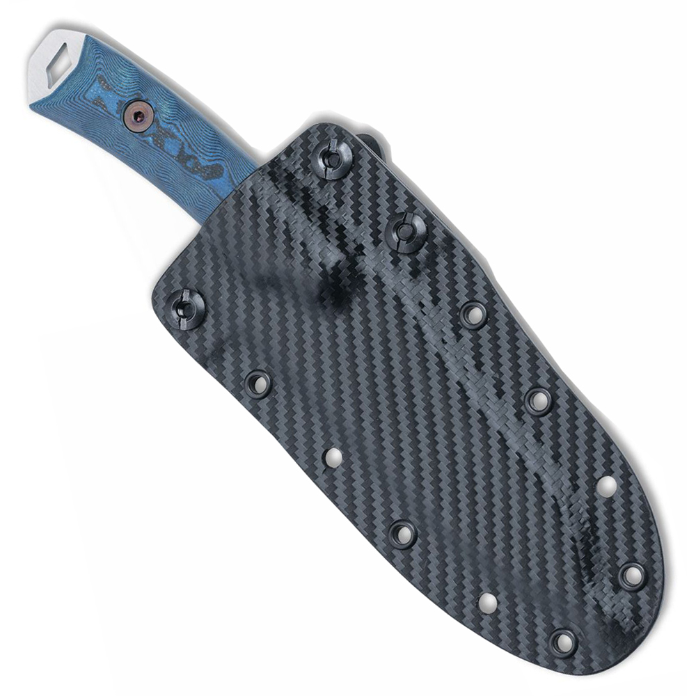 Dawson Harvester CPM-3V Satin Blue/Black G-10 2