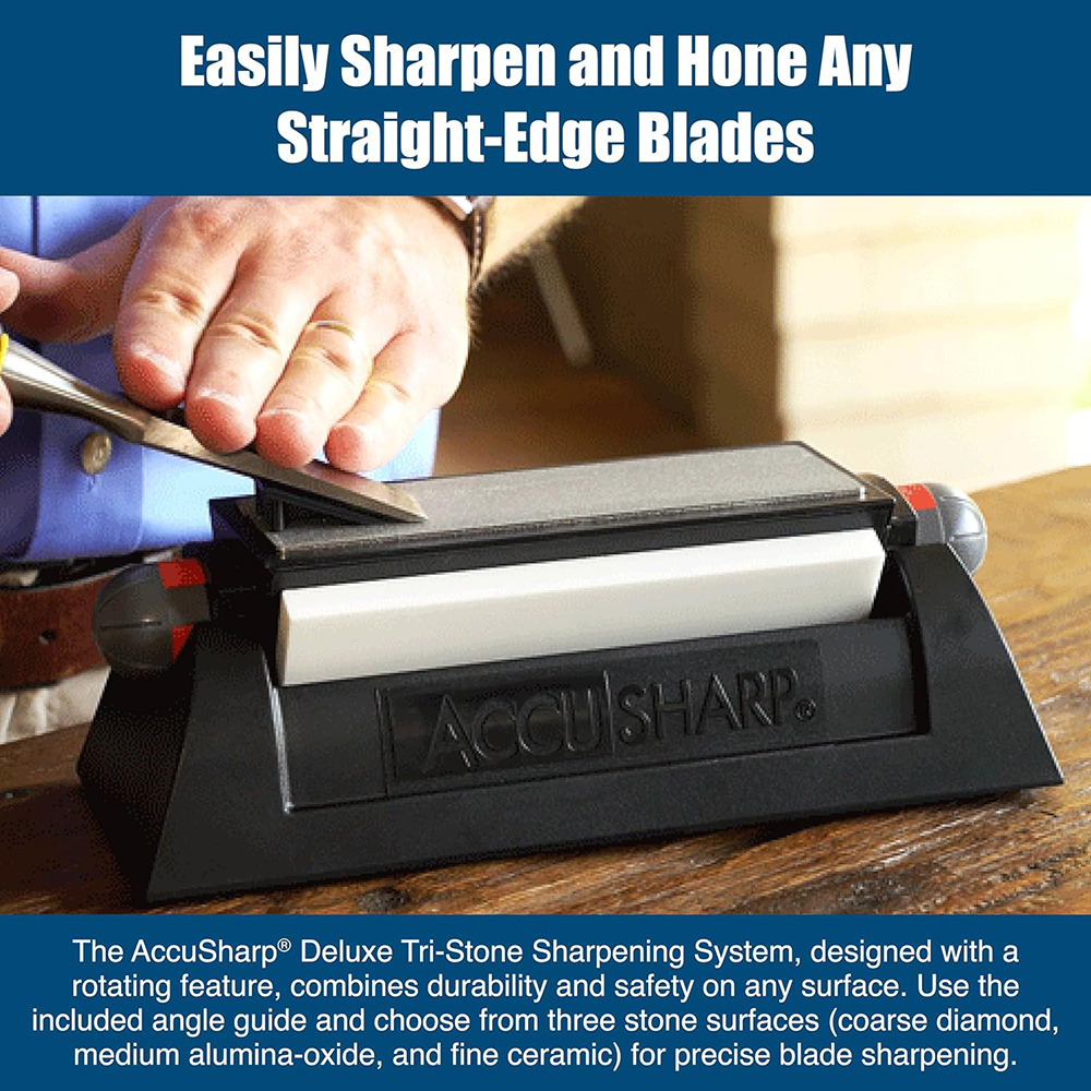 Точило AccuSharp Tri-Stone Knife Sharpening System AS025C 3