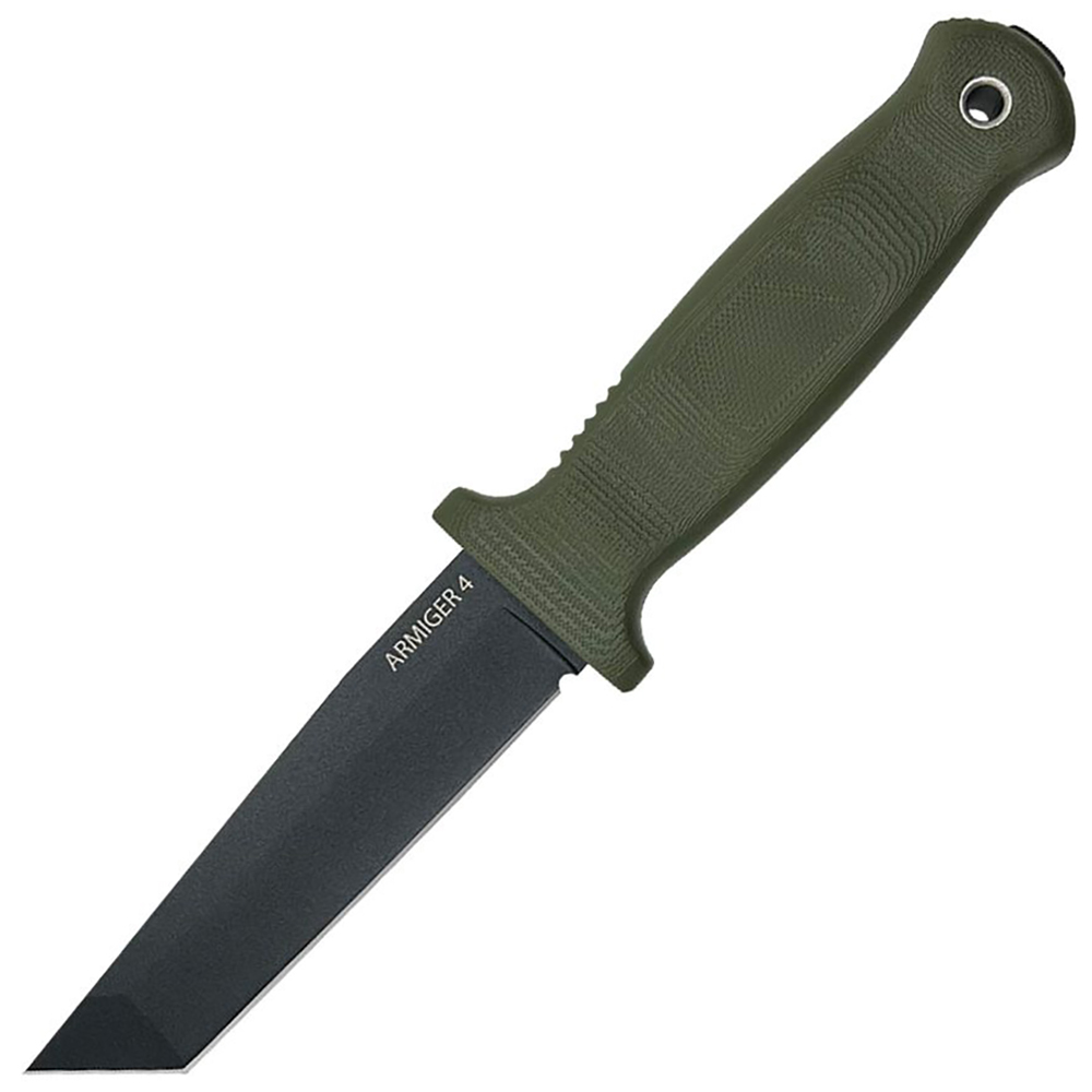 Demco Armiger 4 Fixed Blade Plain Tanto OD DEM09657 1