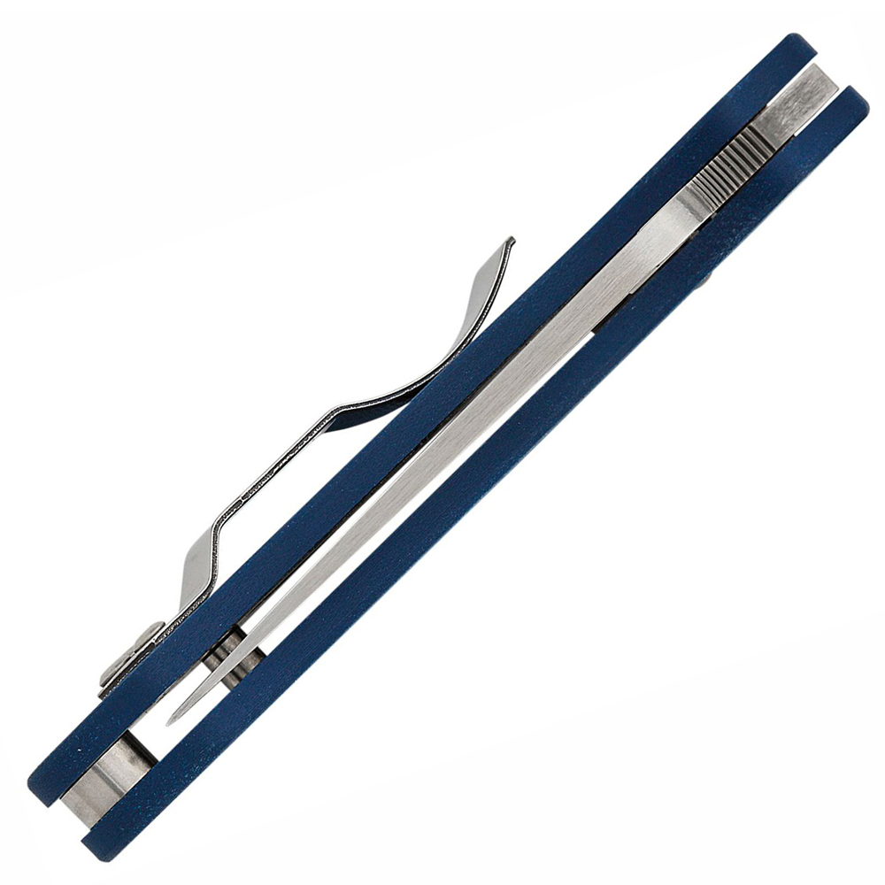 Spyderco Para 3 CPM-SPY27 Plain Satin Cobalt Blue G10 C223GPCBL 5