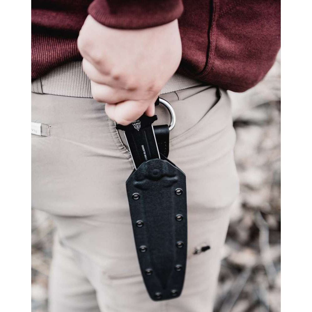 TOPS Modern Gladius 1095 Black Double Edged Dagger MGLAD-01 5