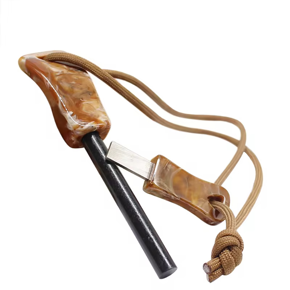 Ферородна запалка 8 x 70 с полимерна дръжка и страйкър 1