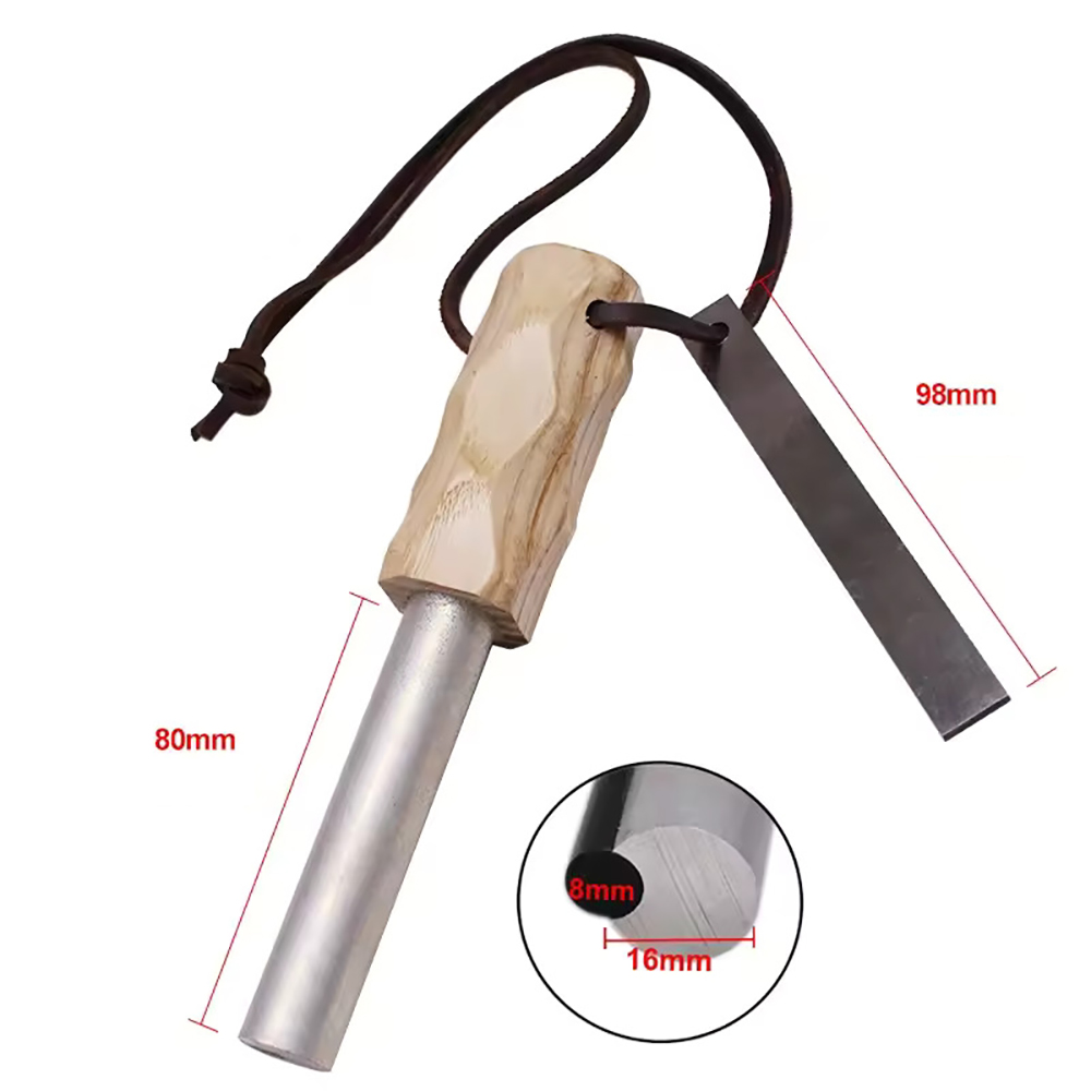 Двукомпонентна запалка KIT Firesteel + Magnesium Ferro Rod  3